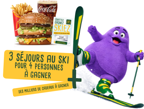 3 séjours au ski pour 4 personnes et des milliers de cadeaux à gagner